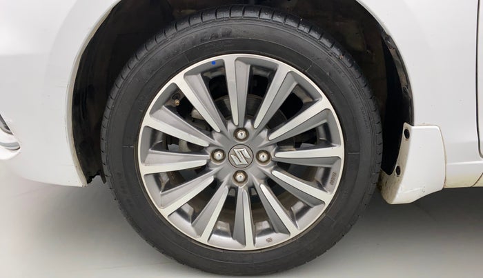 2021 Maruti Ciaz ALPHA  AT 1.5 SHVS PETROL, Petrol, Automatic, 19,581 km, Left Front Wheel