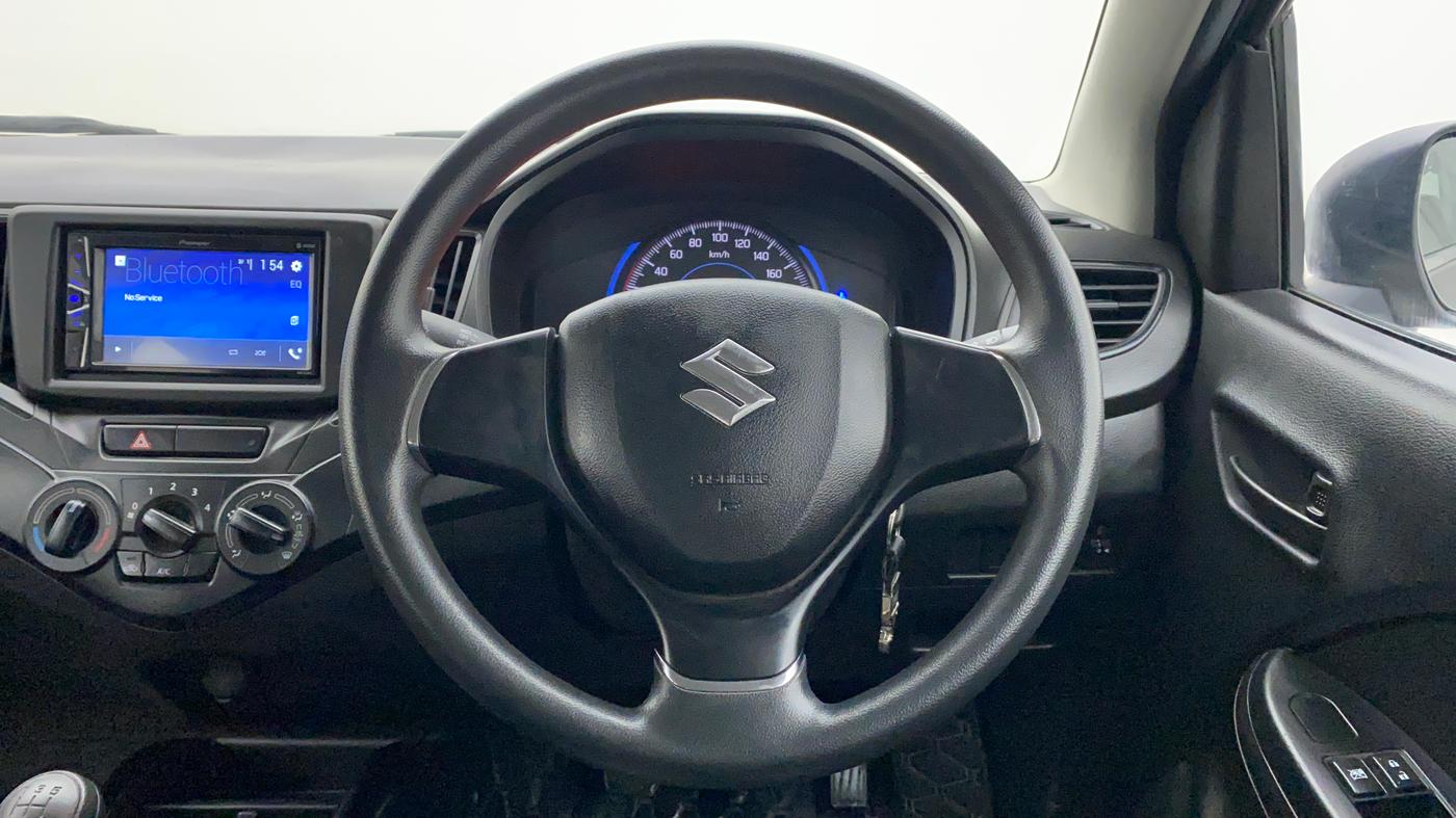 2021 Maruti Baleno SIGMA PETROL 1.2, Petrol, Manual, 23,374 km, Steering Wheel Close Up