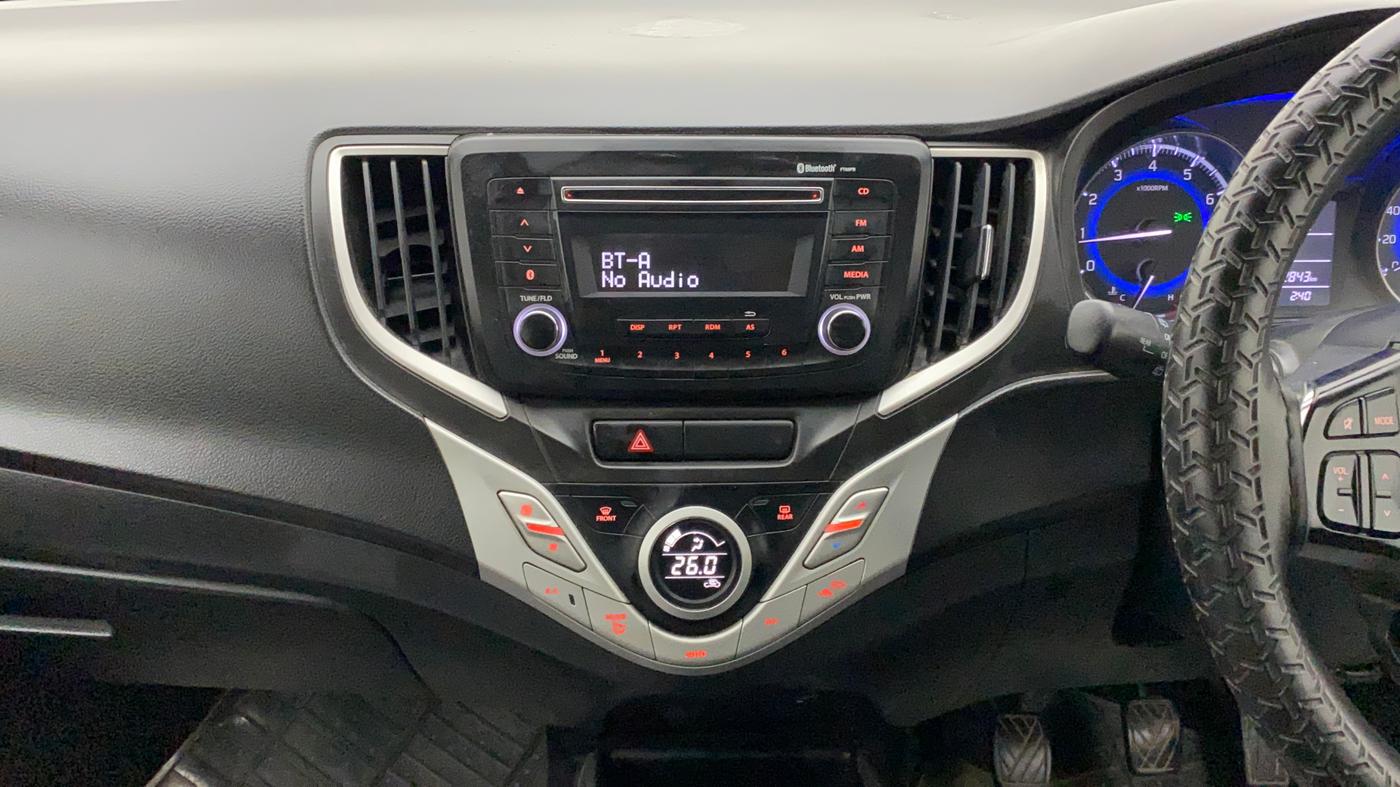 2017 Maruti Baleno DELTA PETROL 1.2, Petrol, Manual, 82,843 km, Air Conditioner
