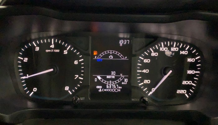 2022 Tata ALTROZ XT PETROL, Petrol, Manual, 63,748 km, Odometer Image