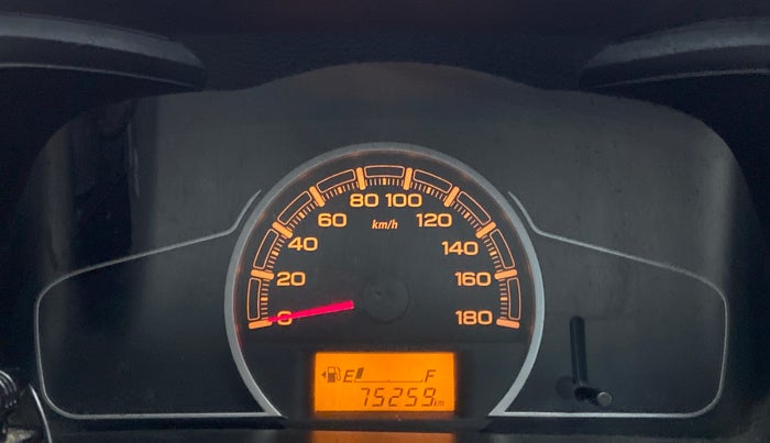 2019 Maruti Alto LXI, Petrol, Manual, 75,259 km, Odometer Image