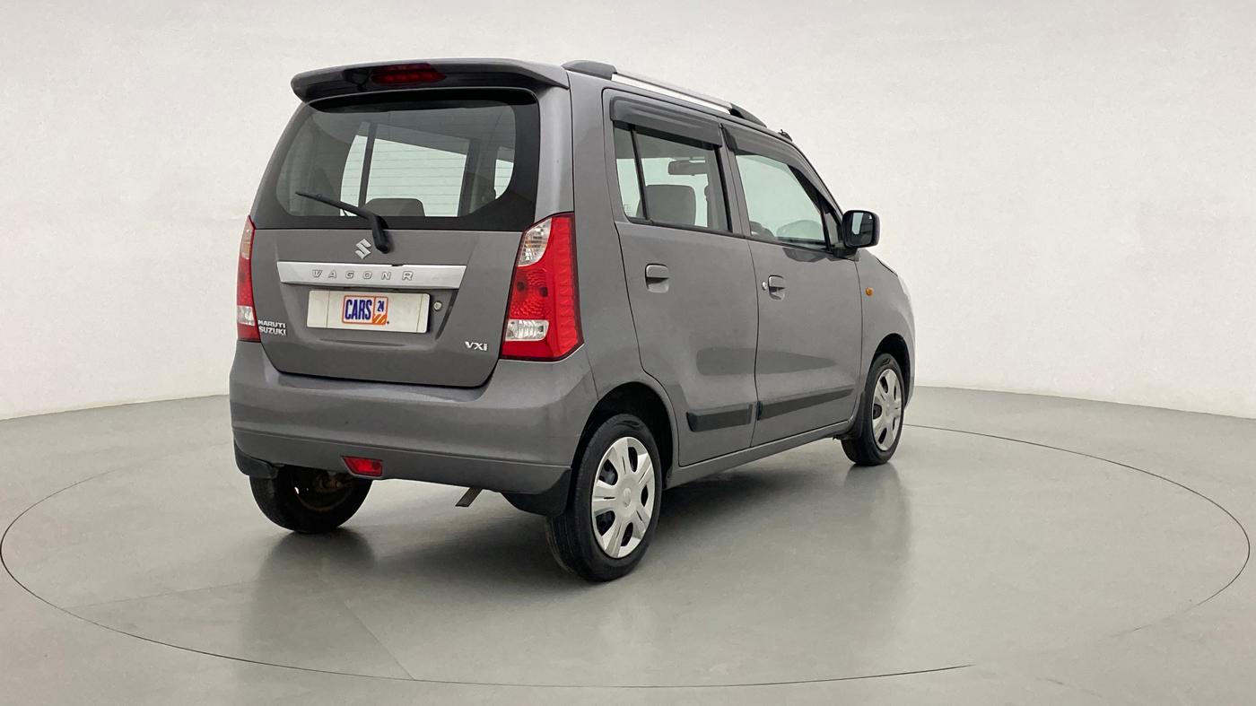 2015 Maruti Wagon R 1.0 VXI, Petrol, Manual, 73,736 km, Right Back Diagonal