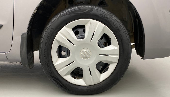 2015 Maruti Wagon R 1.0 VXI, Petrol, Manual, 73,736 km, Right Front Wheel