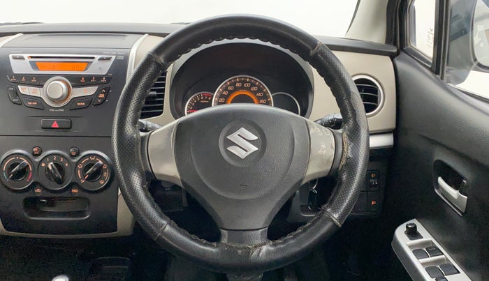 2016 Maruti Wagon R 1.0 VXI AMT, Petrol, Automatic, 69,491 km, Steering Wheel Close Up