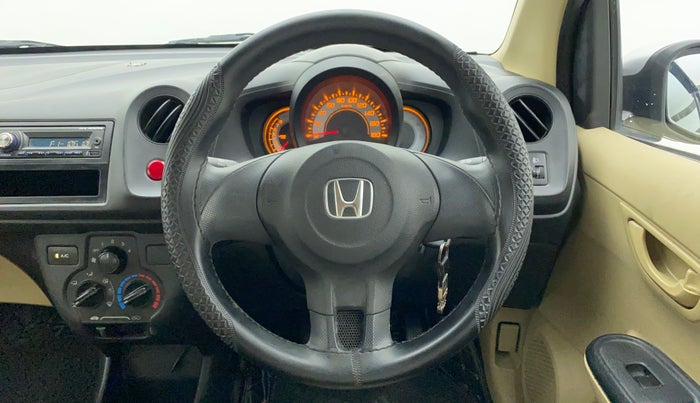 2014 Honda Brio EX MT, Petrol, Manual, 66,051 km, Steering Wheel Close Up