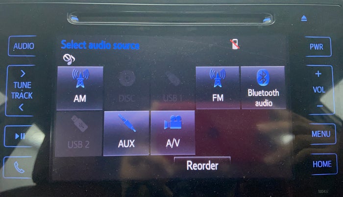 2019 Toyota Innova Crysta 2.4 GX 8 STR, Diesel, Manual, 1,87,298 km, Infotainment System