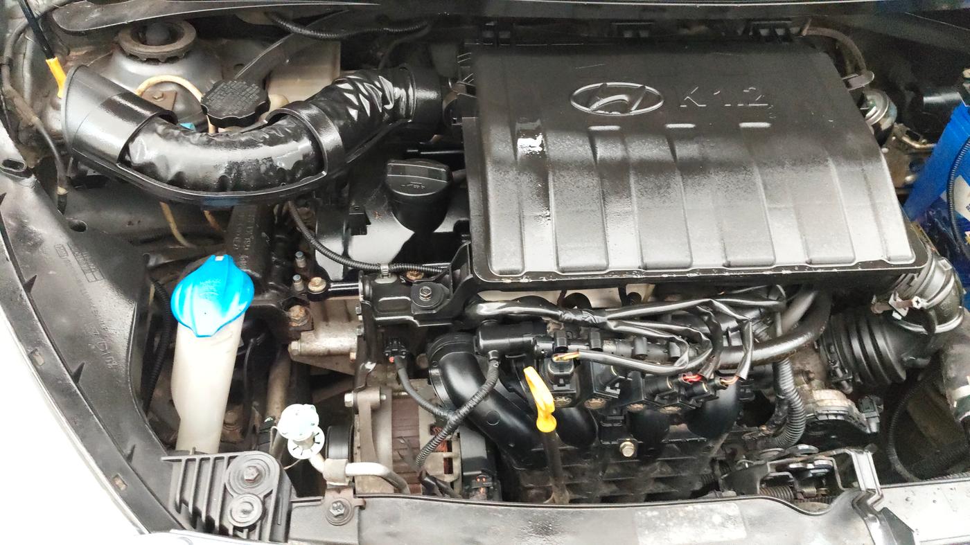 2017 Hyundai Grand i10 SPORTZ (O) 1.2 KAPPA VTVT, CNG, Manual, 91,353 km, Engine View - Right