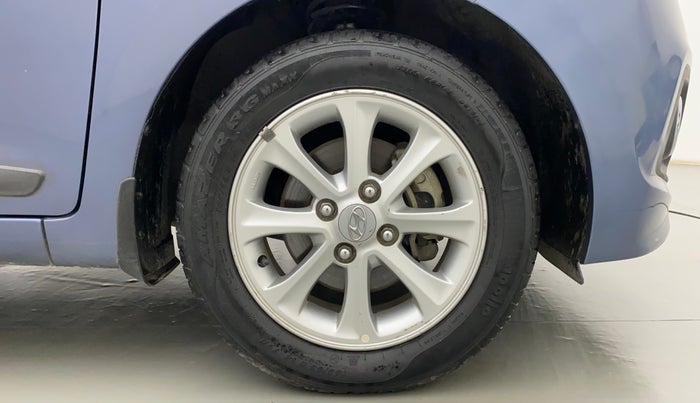 2015 Hyundai Grand i10 ASTA AT 1.2 KAPPA VTVT, Petrol, Automatic, 51,295 km, Right Front Wheel