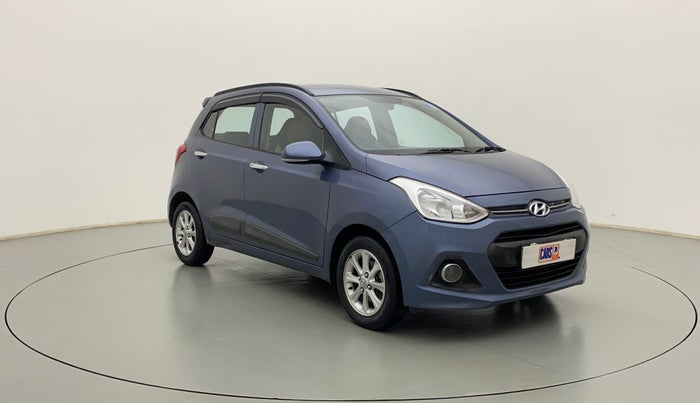 2015 Hyundai Grand i10 ASTA AT 1.2 KAPPA VTVT, Petrol, Automatic, 51,295 km, Right Front Diagonal