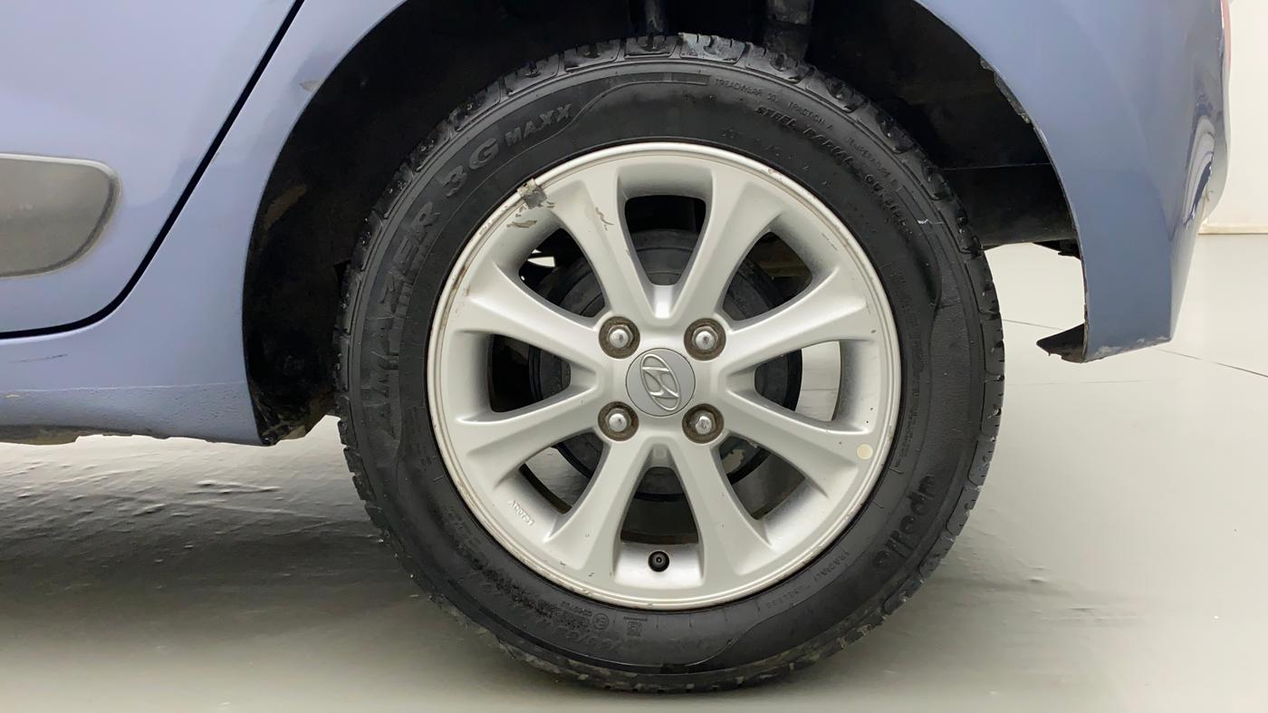 2015 Hyundai Grand i10 ASTA AT 1.2 KAPPA VTVT, Petrol, Automatic, 51,295 km, Left Rear Wheel