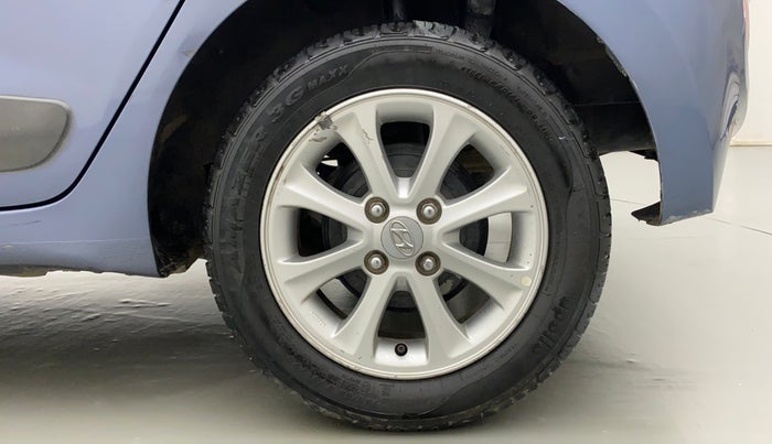 2015 Hyundai Grand i10 ASTA AT 1.2 KAPPA VTVT, Petrol, Automatic, 51,295 km, Left Rear Wheel