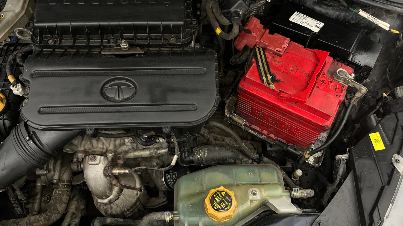 2022 Tata TIGOR XZ PLUS CNG, CNG, Manual, 94,845 km, Engine View - Left