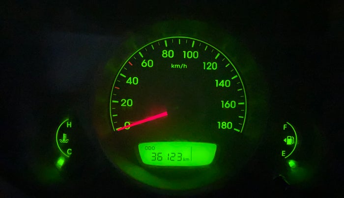 2016 Hyundai Eon ERA +, Petrol, Manual, 36,116 km, Odometer Image