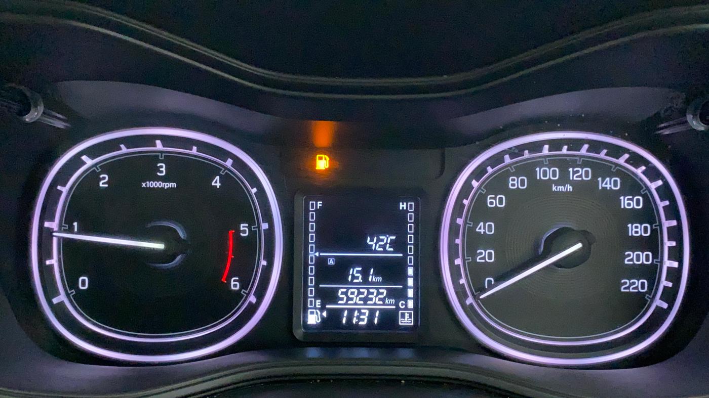 2016 Maruti Vitara Brezza ZDI, Diesel, Manual, 59,299 km, Odometer Image