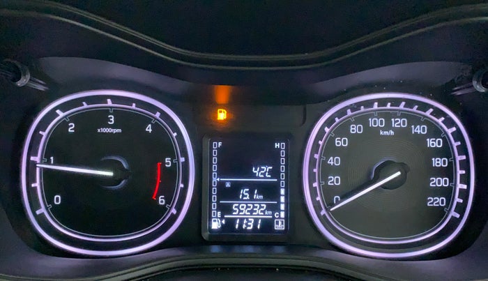 2016 Maruti Vitara Brezza ZDI, Diesel, Manual, 59,299 km, Odometer Image