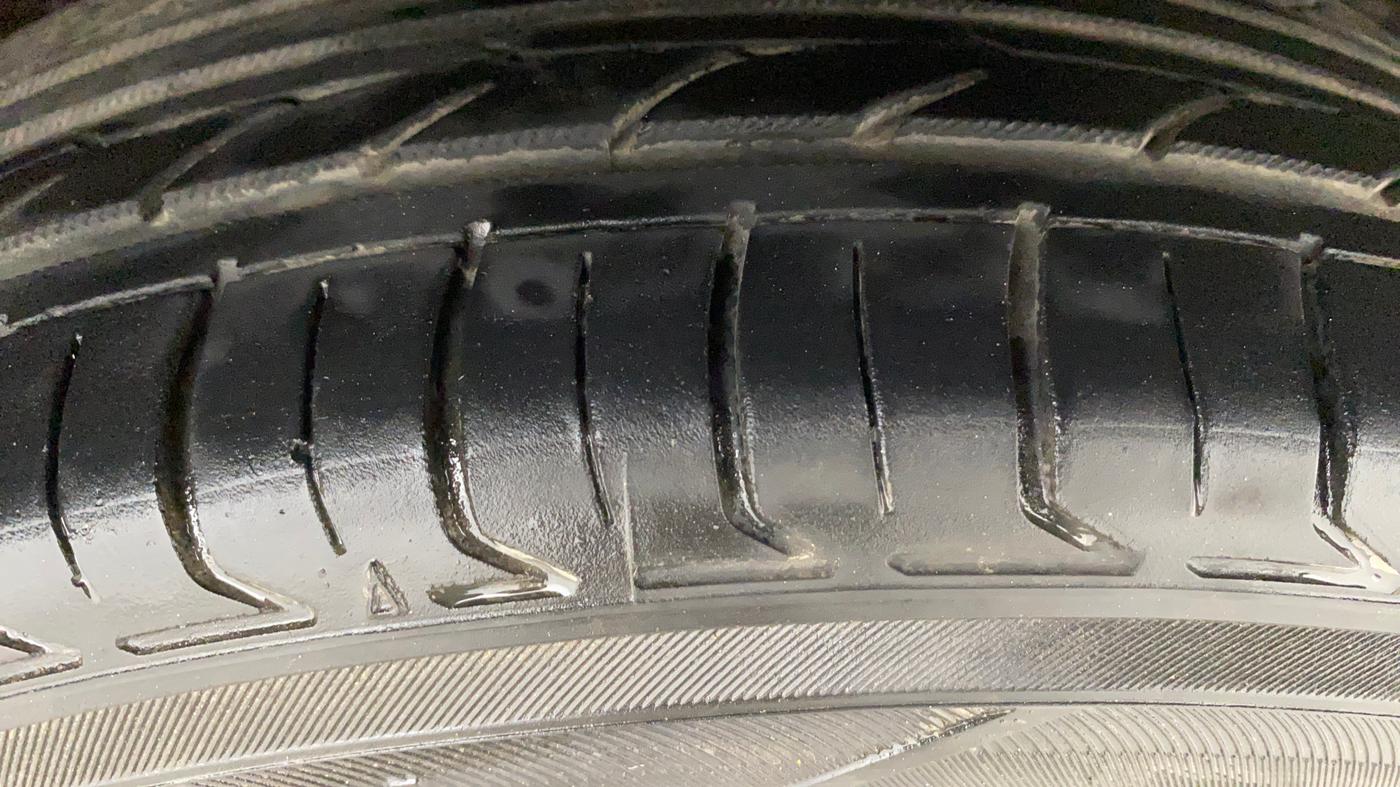 2018 Tata TIGOR XM PETROL, CNG, Manual, 1,15,622 km, Right Front Tyre Tread