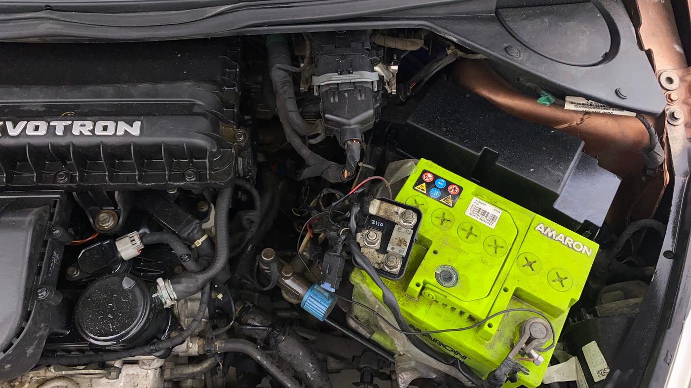 2018 Tata TIGOR XM PETROL, CNG, Manual, 1,15,622 km, Engine View - Left