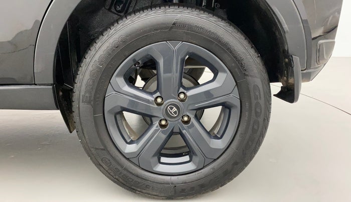 2022 Tata NEXON XZ PLUS (O) PETROL DARK EDITION, Petrol, Manual, 27,443 km, Left Rear Wheel