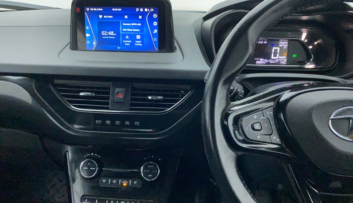2022 Tata NEXON XZ PLUS (O) PETROL DARK EDITION, Petrol, Manual, 27,443 km, Air Conditioner