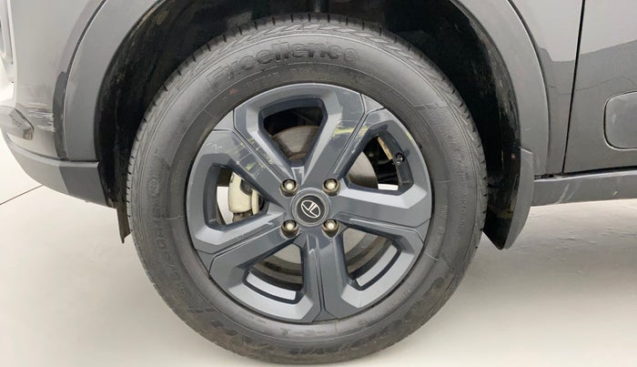 2022 Tata NEXON XZ PLUS (O) PETROL DARK EDITION, Petrol, Manual, 27,443 km, Left Front Wheel