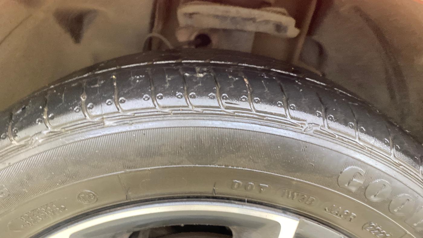 2021 Tata Tiago XZA PLUS PETROL, Petrol, Automatic, 39,187 km, Left Front Tyre Tread