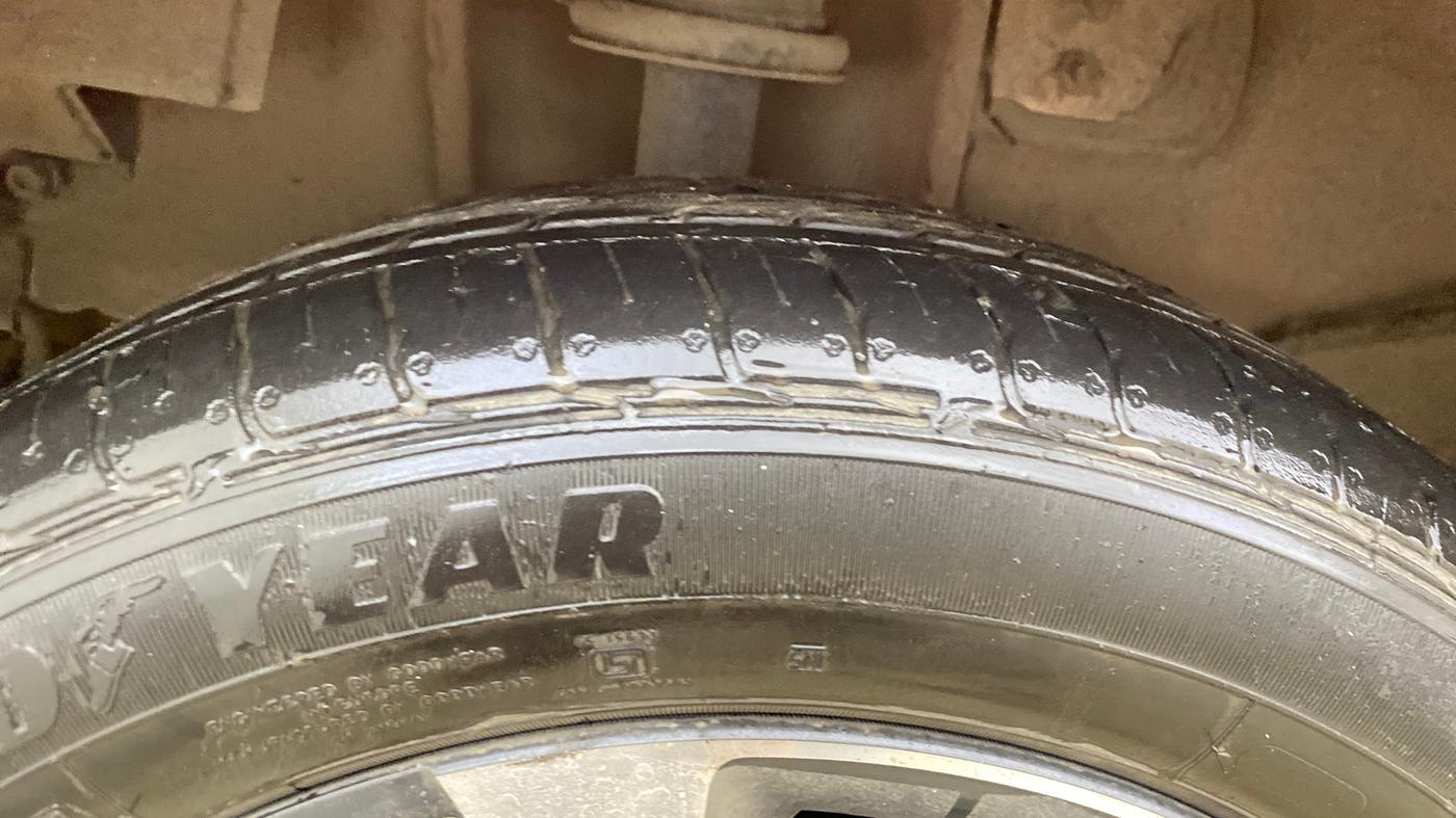 2021 Tata Tiago XZA PLUS PETROL, Petrol, Automatic, 39,187 km, Right Rear Tyre Tread