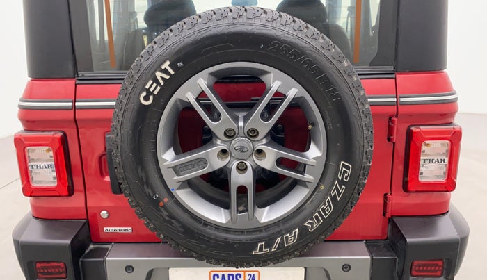 2021 Mahindra Thar LX PETROL HT 4WD AT, Petrol, Automatic, 18,575 km, Spare Tyre