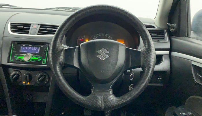2014 Maruti Swift LXI (O), Petrol, Manual, 72,954 km, Steering Wheel Close Up