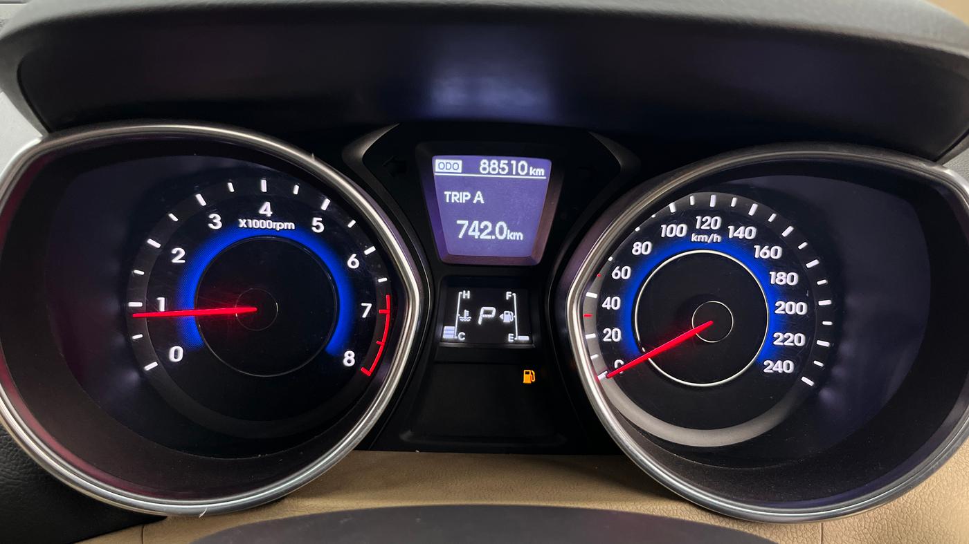 2014 Hyundai New Elantra 1.8 SX AT VTVT, Petrol, Automatic, 88,510 km, Odometer Image