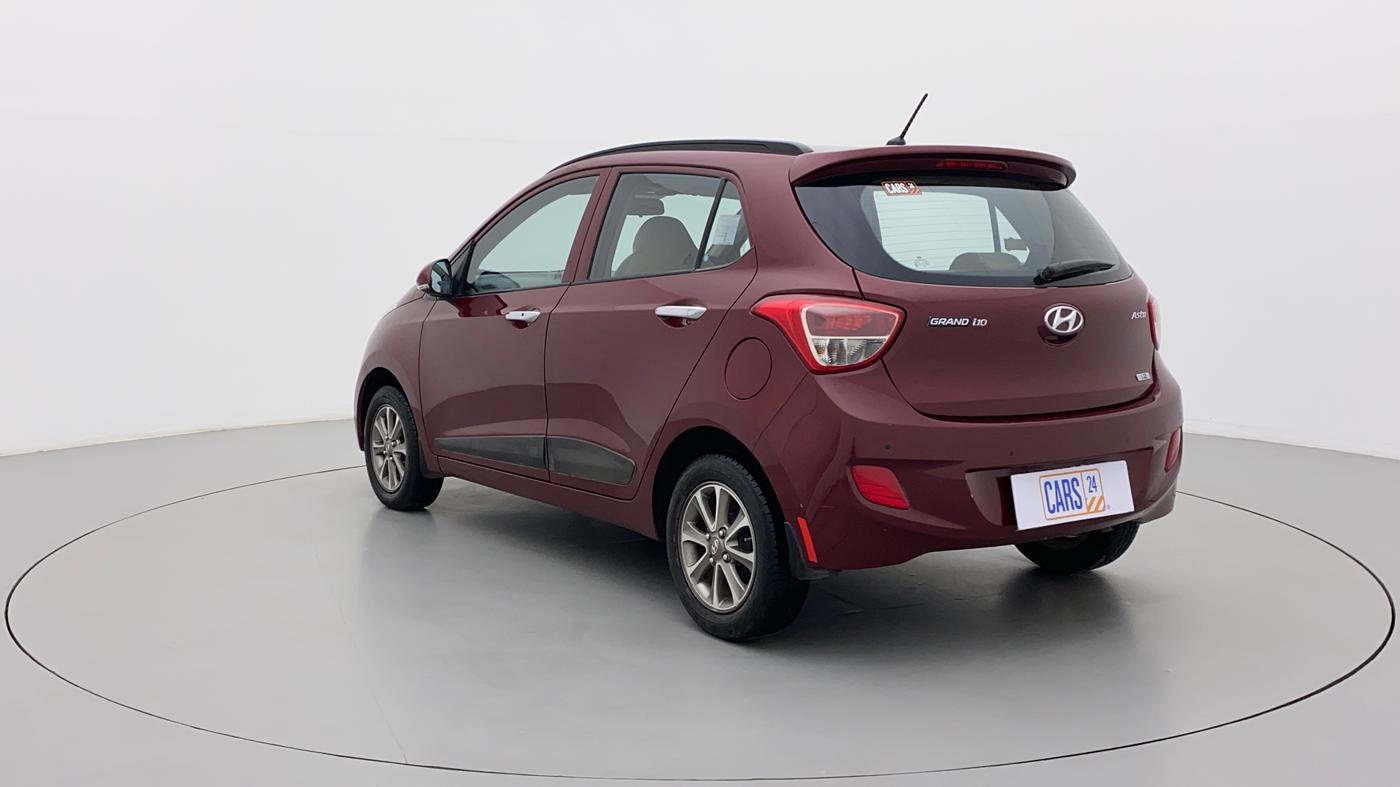 2015 Hyundai Grand i10 ASTA (O) 1.2 KAPPA VTVT, Petrol, Manual, 48,912 km, Left Back Diagonal