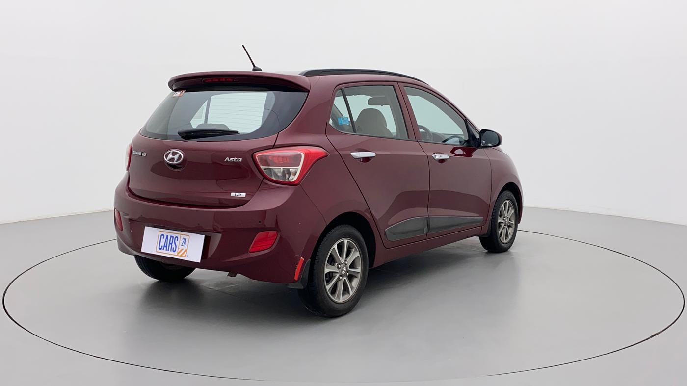 2015 Hyundai Grand i10 ASTA (O) 1.2 KAPPA VTVT, Petrol, Manual, 48,912 km, Right Back Diagonal