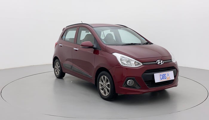 2015 Hyundai Grand i10 ASTA (O) 1.2 KAPPA VTVT, Petrol, Manual, 48,912 km, Right Front Diagonal