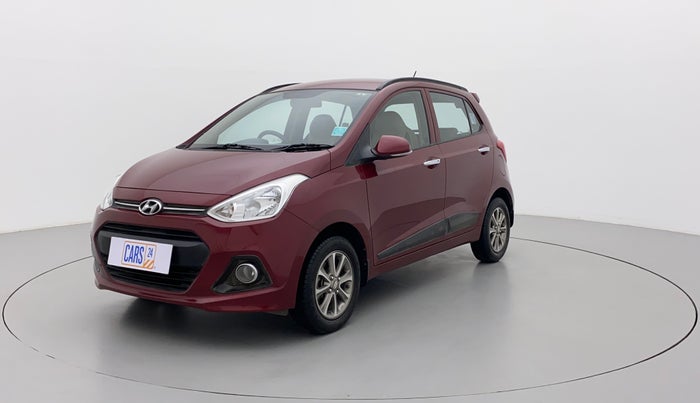 2015 Hyundai Grand i10 ASTA (O) 1.2 KAPPA VTVT, Petrol, Manual, 48,912 km, Left Front Diagonal