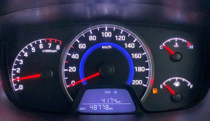 2015 Hyundai Grand i10 ASTA (O) 1.2 KAPPA VTVT, Petrol, Manual, 48,912 km, Odometer Image