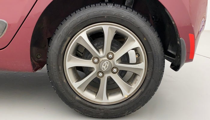 2015 Hyundai Grand i10 ASTA (O) 1.2 KAPPA VTVT, Petrol, Manual, 48,912 km, Left Rear Wheel