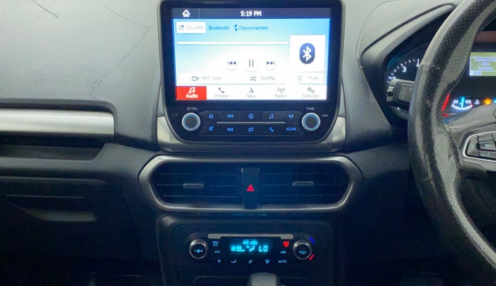 2018 Ford Ecosport TREND + 1.5L PETROL AT, Petrol, Automatic, 75,985 km, Air Conditioner