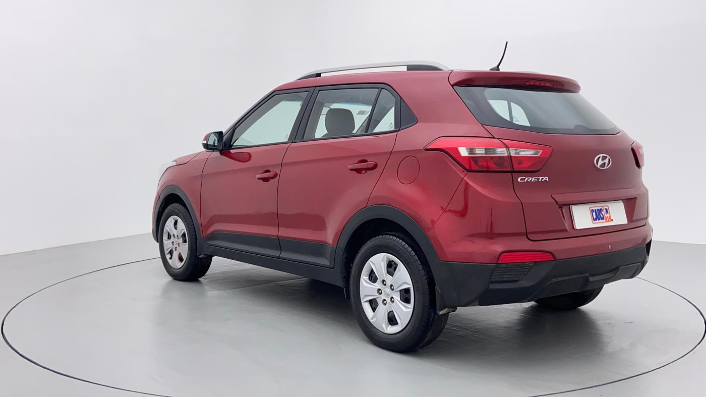 2017 Hyundai Creta 1.6 E + VTVT, Petrol, Manual, 26,916 km, Left Back Diagonal (45- Degree) View