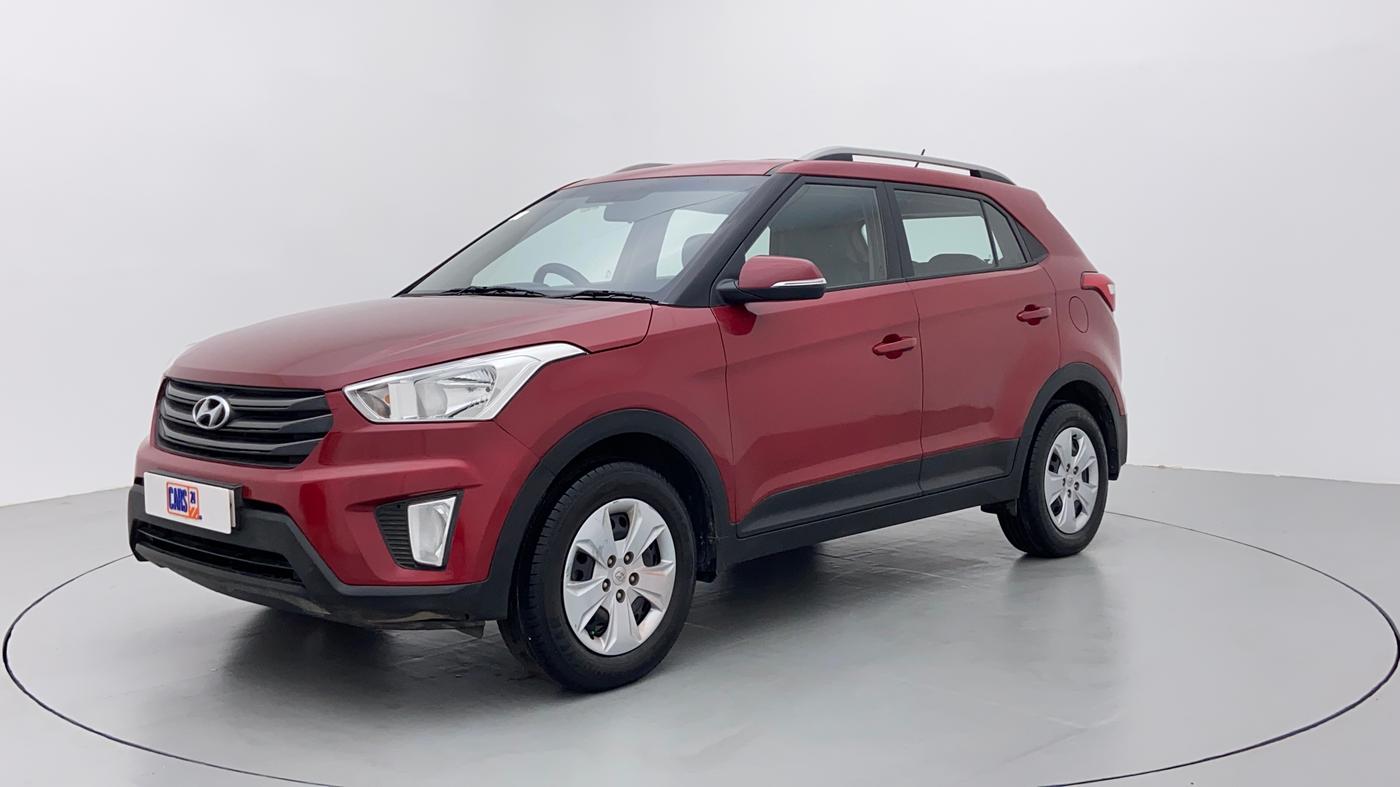 2017 Hyundai Creta 1.6 E + VTVT, Petrol, Manual, 26,916 km, Left Front Diagonal (45- Degree) View