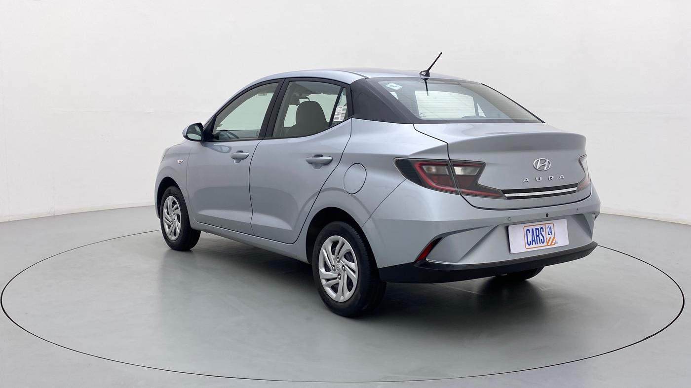 2020 Hyundai AURA S 1.2 CNG, CNG, Manual, 42,728 km, Left Back Diagonal
