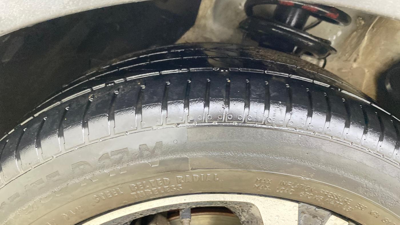 2022 MG ASTOR SHARP 1.5 MT, Petrol, Manual, 36,730 km, Left Front Tyre Tread
