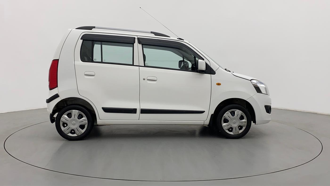 2017 Maruti Wagon R 1.0 VXI, Petrol, Manual, 77,745 km, Right Side View