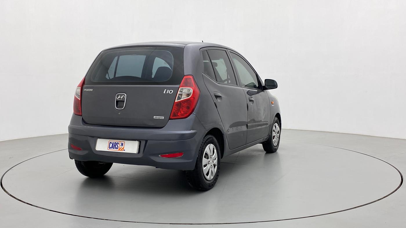 2011 Hyundai i10 MAGNA 1.1, Petrol, Manual, 1,02,385 km, Right Back Diagonal