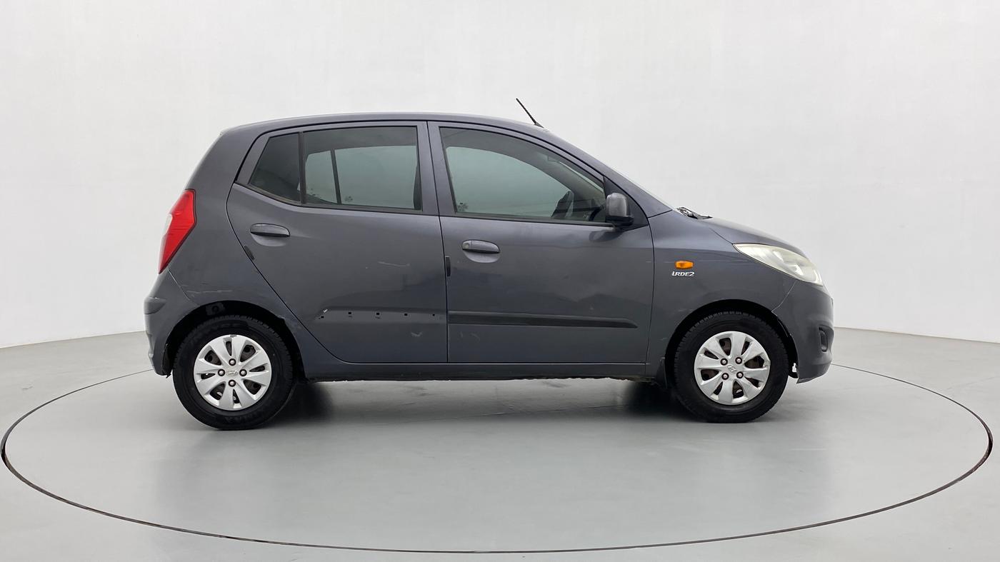2011 Hyundai i10 MAGNA 1.1, Petrol, Manual, 1,02,385 km, Right Side View