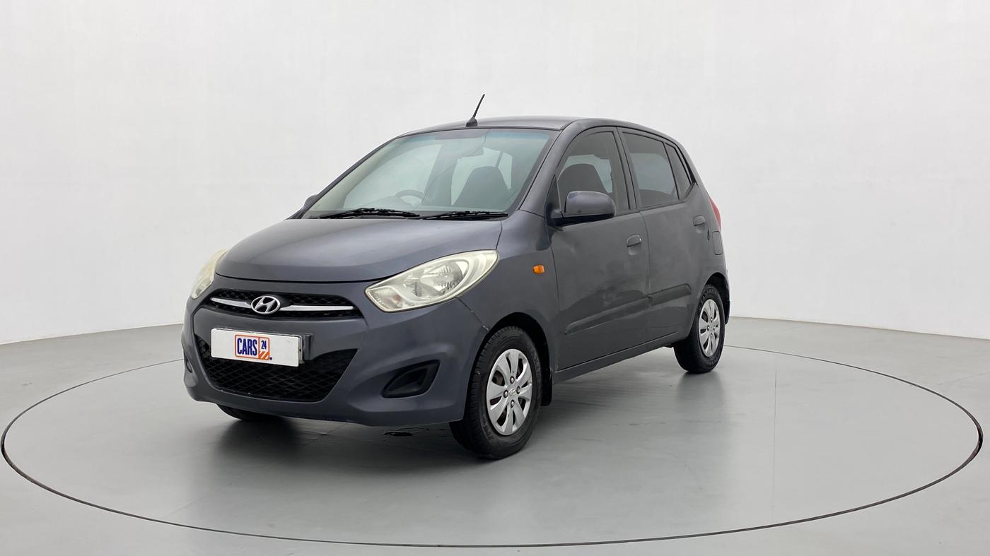 2011 Hyundai i10 MAGNA 1.1, Petrol, Manual, 1,02,385 km, Left Front Diagonal