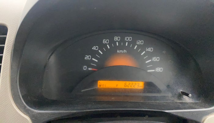 2013 Maruti Wagon R 1.0 LXI, Petrol, Manual, 62,223 km, Odometer Image
