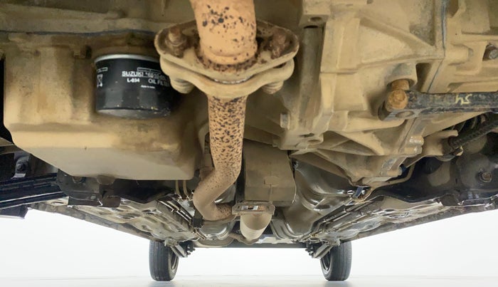 2018 Maruti Alto K10 VXI P, Petrol, Manual, 29,232 km, Rear Underbody