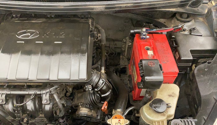 2016 Hyundai Grand i10 ASTA AT 1.2 KAPPA VTVT, Petrol, Automatic, 86,550 km, Engine View - Left