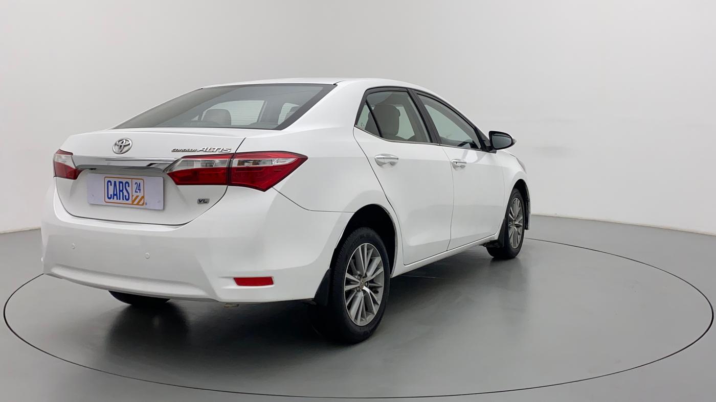 2016 Toyota Corolla Altis VL AT, Petrol, Automatic, 42,403 km, Right Back Diagonal