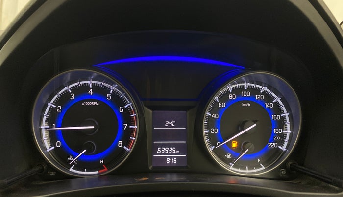 2018 Maruti Baleno DELTA PETROL 1.2, Petrol, Manual, 63,935 km, Odometer Image
