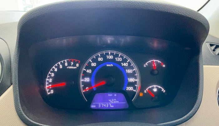 2016 Hyundai Grand i10 SPORTZ 1.2 KAPPA VTVT, Petrol, Manual, 37,395 km, Odometer Image